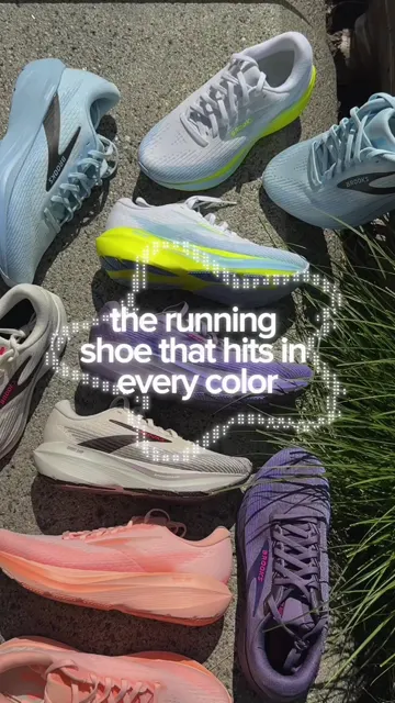 Brooks Running Ghost color ranking video showing rows of shoes, the post whose comments are read in the sentiment panel.